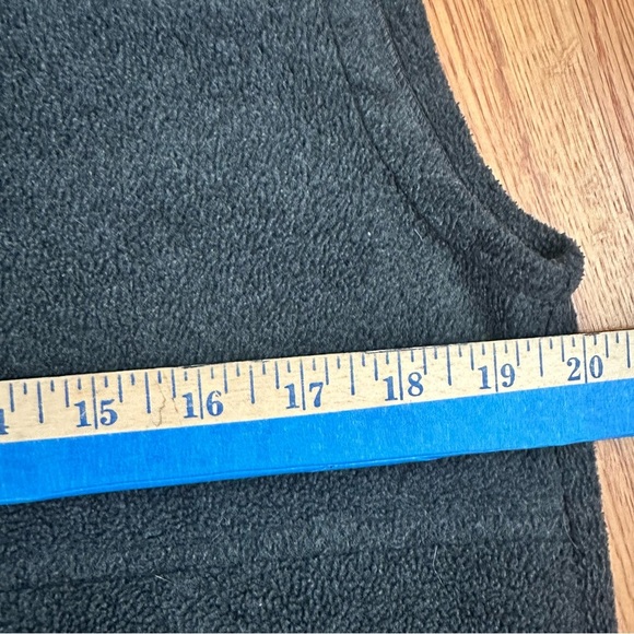 Columbia Vest Men small  Gray  Fleece Full Zip Pockets(g - Picture 6 of 10